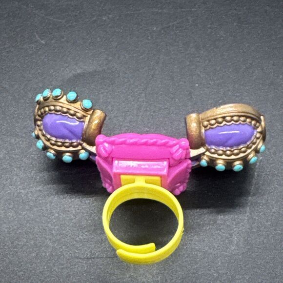 Vintage Polly Pocket 1994 Crown Surprise Ring Complete Bluebird Toys Rare - Picture 7 of 8